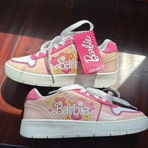 Barbie Sneakers - Pink, Peach, White